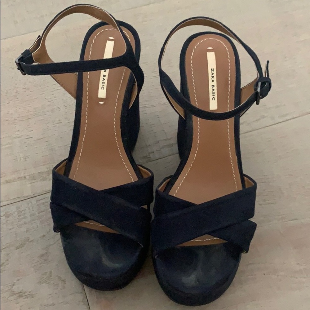 Zara Basic platform shoes
